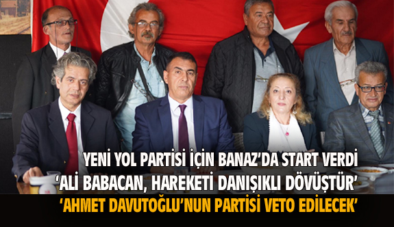 'Ali Babacan hareketi danışıklı dövüş, Ahmet Davutoğlu partisi veto edilecek'