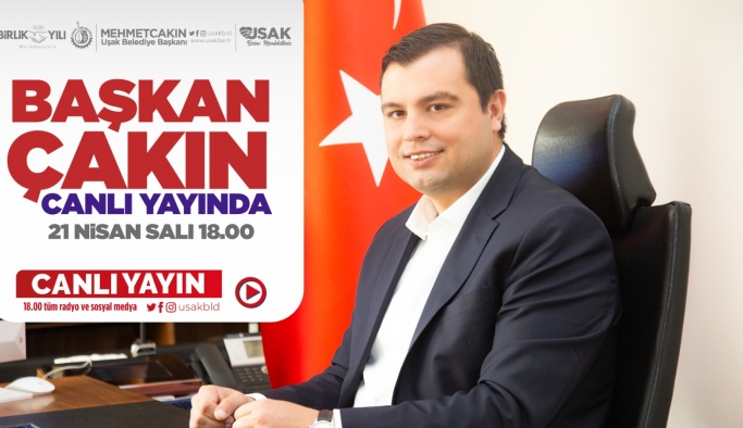 Uşak Belediye Başkanı Mehmet Çakın sorulara yanıt veriyor