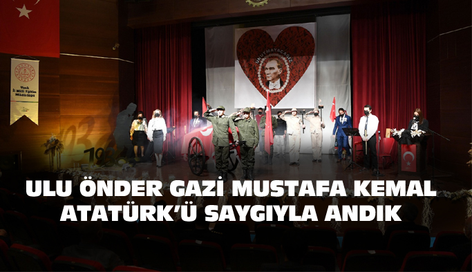 Ulu Önder Atatürk, Uşak'ta saygıyla anıldı
