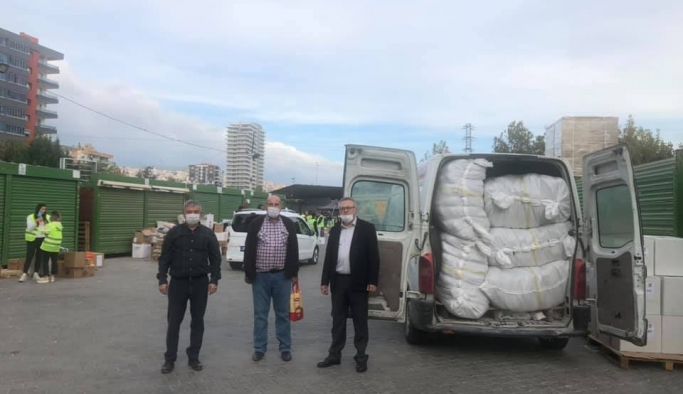 Uşak CHP'den İzmir'deki deprem mağdurlarına destek