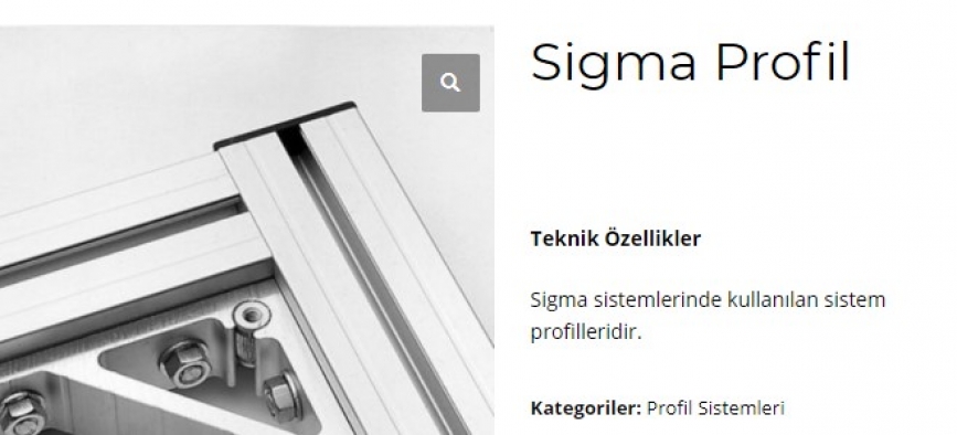 Alüminyum Sigma Profil Fiyatları için Alutem Alüminyum!