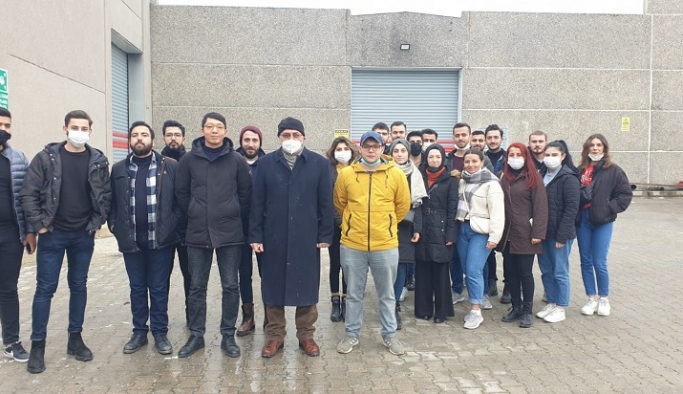 Uşak Üniversitesi öğrencileri, Uşak Deri Karma OSB'yi ziyaret etti