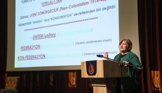 Uşak'ta konuşan Prof. Dr. Neşe Özden: Anadolu halkı istila başlayınca mücadeleyi başlattı