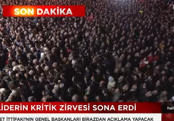 Kemal Kılıçdaroğlu'nun adaylığı Milli Görüş'ün merkezinde açıklandı