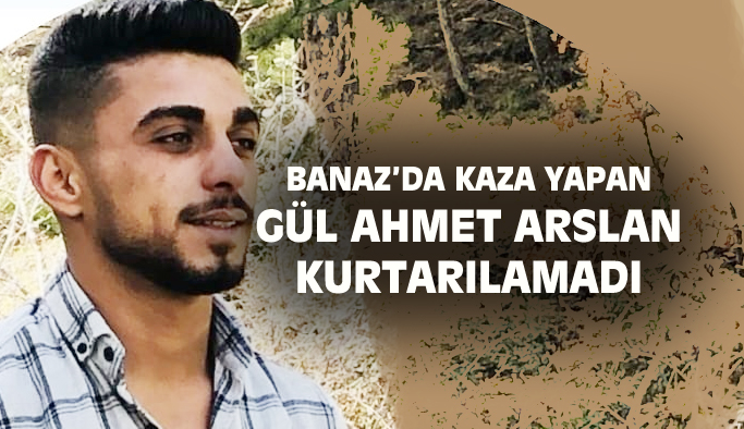 Banaz'da park halindeki TIR'a çarpan Gül Ahmet Arslan hayatını kaybetti